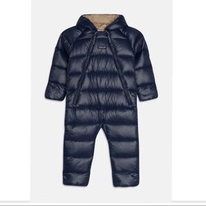 Patagonia Dark Blue Infant Snowsuit